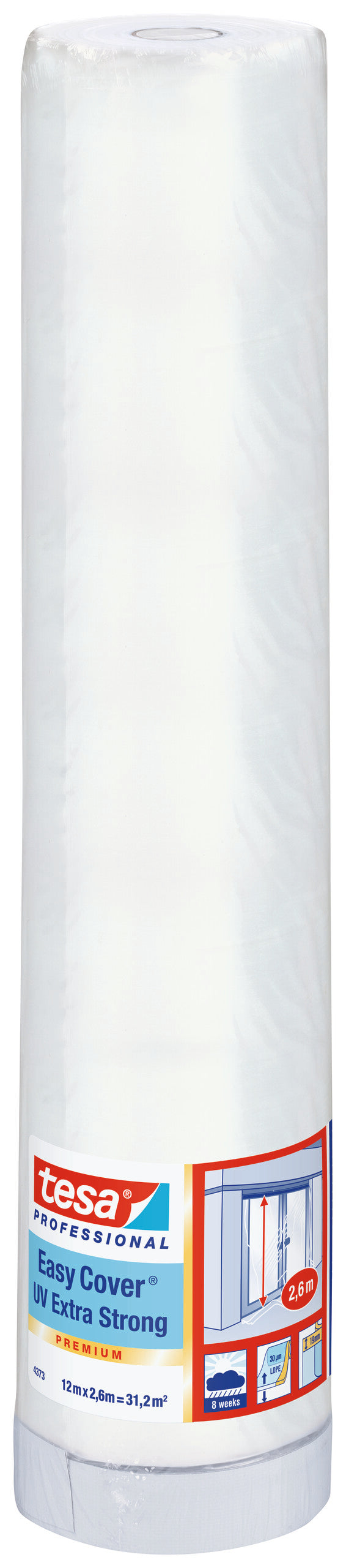 tesa® Professional 4373 2-in-1: Paint masking film with special outdoor cloth tape - tesa 4042448874986 04373-00002 li490 front pa.jpg