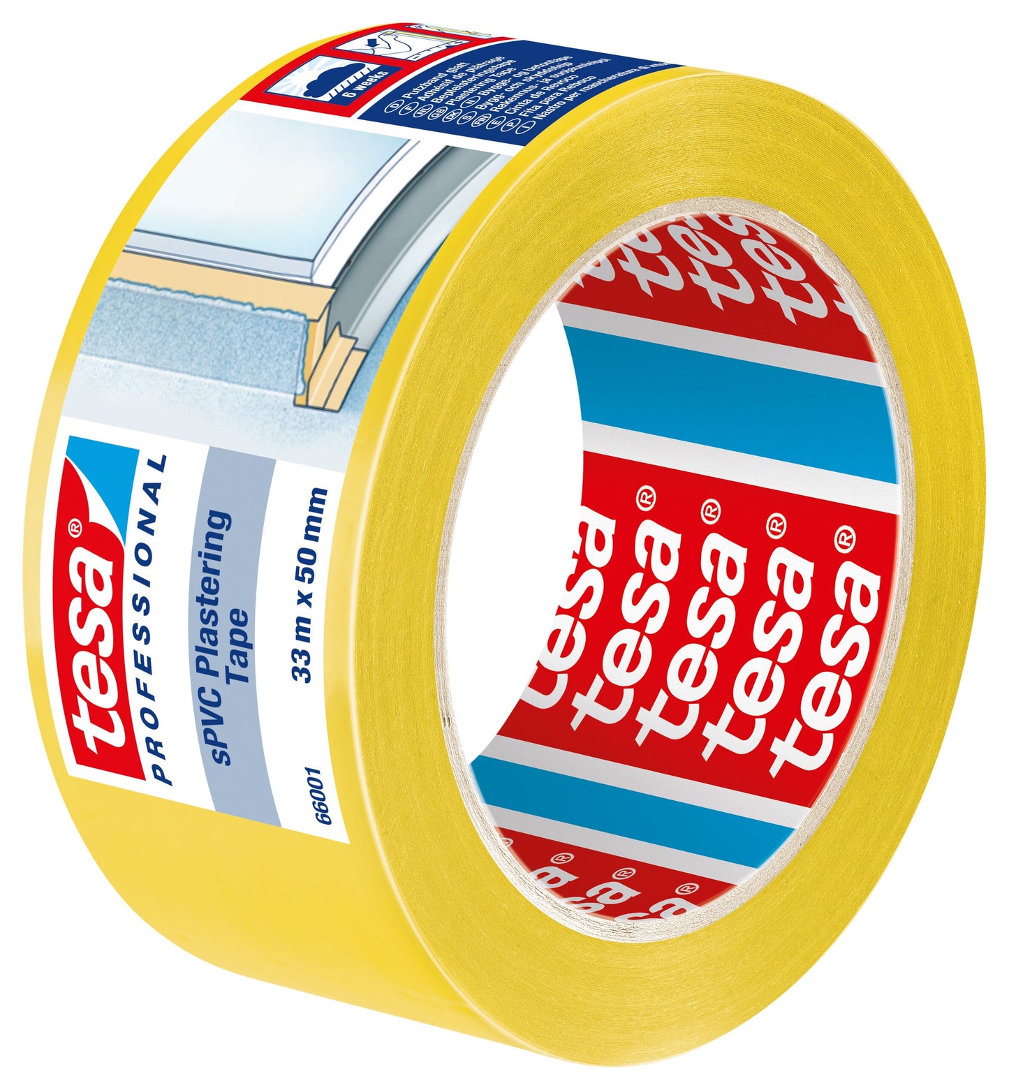 tesa® Professional 66001PRO Robust sPVC Plastering tape - tesa 4063565017872 66001-00001 li490 left pa.jpg