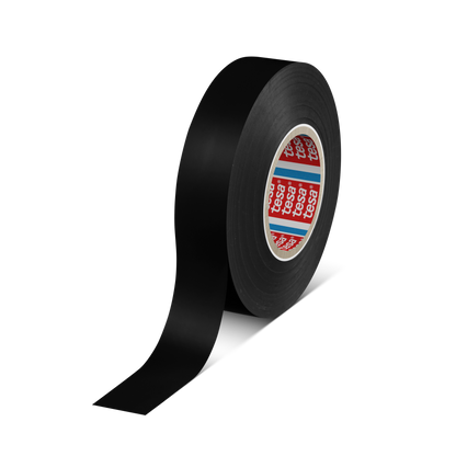 tesa® Professional 4163PRO Multifunctional soft PVC insulating tape – ideal for electric installations - tesa-4163-premium-soft-pvc-multipurpose-tape-black-041630000007-pr.png