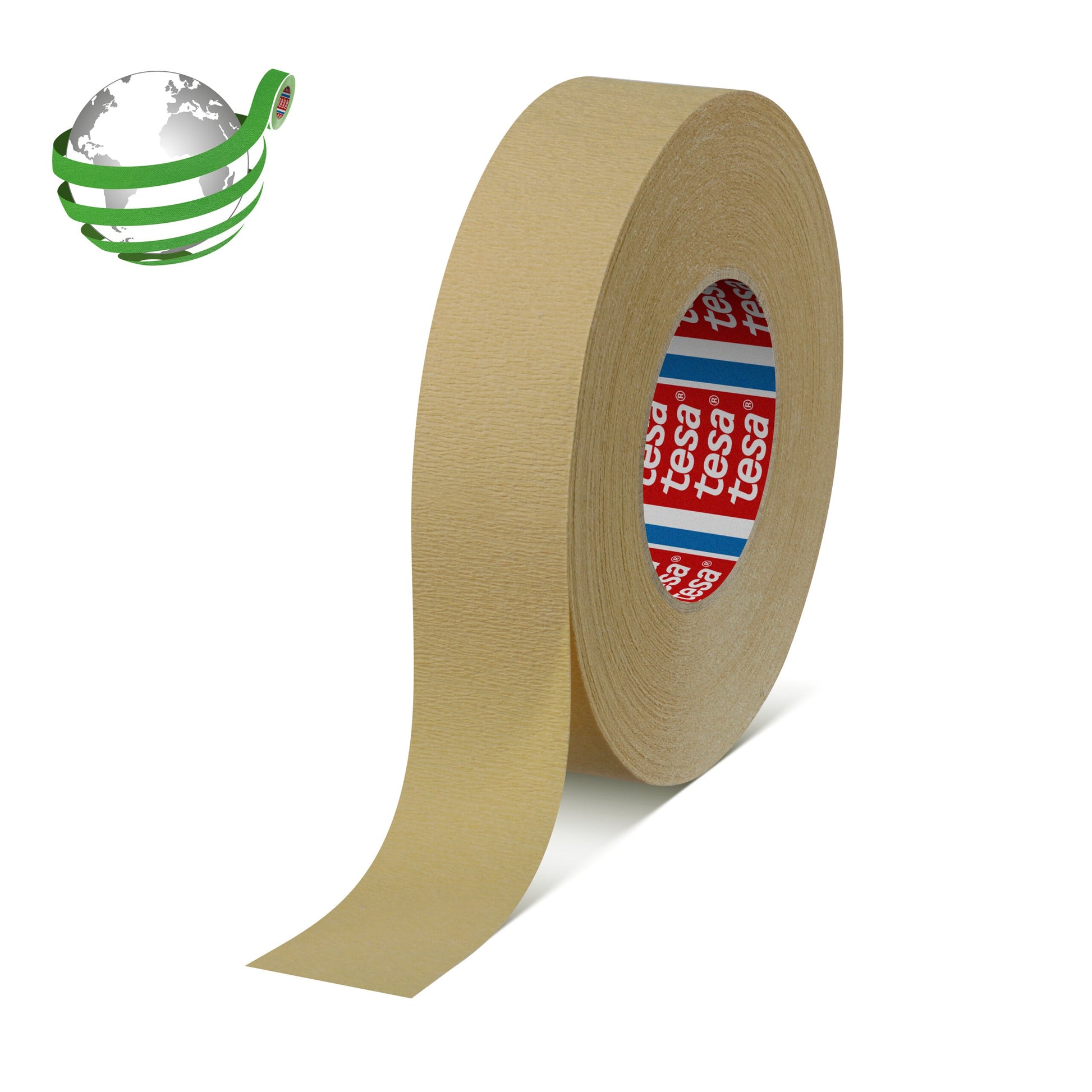 tesa® 4322 Extremely stretchable paper masking tape for paint work and packaging purposes - tesa-4322-stretchable-paper-masking-tape-packaging-brown-043220001200-pr-with-marker.jpg