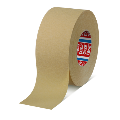 tesa® 4322 Extremely stretchable paper masking tape for paint work and packaging purposes - tesa-4322-stretchable-paper-masking-tape-packaging-brown-043220002200-pr.png