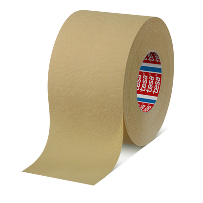 tesa® 4322 Extremely stretchable paper masking tape for paint work and packaging purposes - tesa-4322-stretchable-paper-masking-tape-packaging-brown-043220002300-pr.png