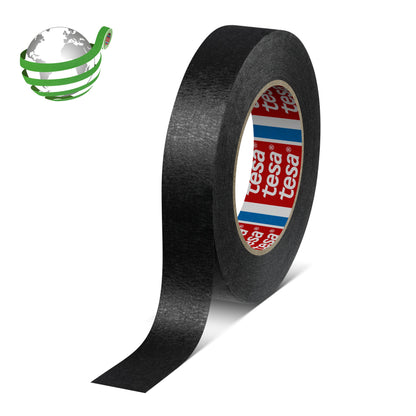 tesa® 4328 High quality general purpose paper masking tape in colours - tesa-4328-quality-general-purpose-paper-masking-tape-black-043280000800-pr-with-marker.jpg