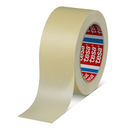 tesa® 4329 Flexible masking tape for spray painting - tesa-4329-pv1-finely-creped-paper-mask-tape-chamois-043290000501-pr.png