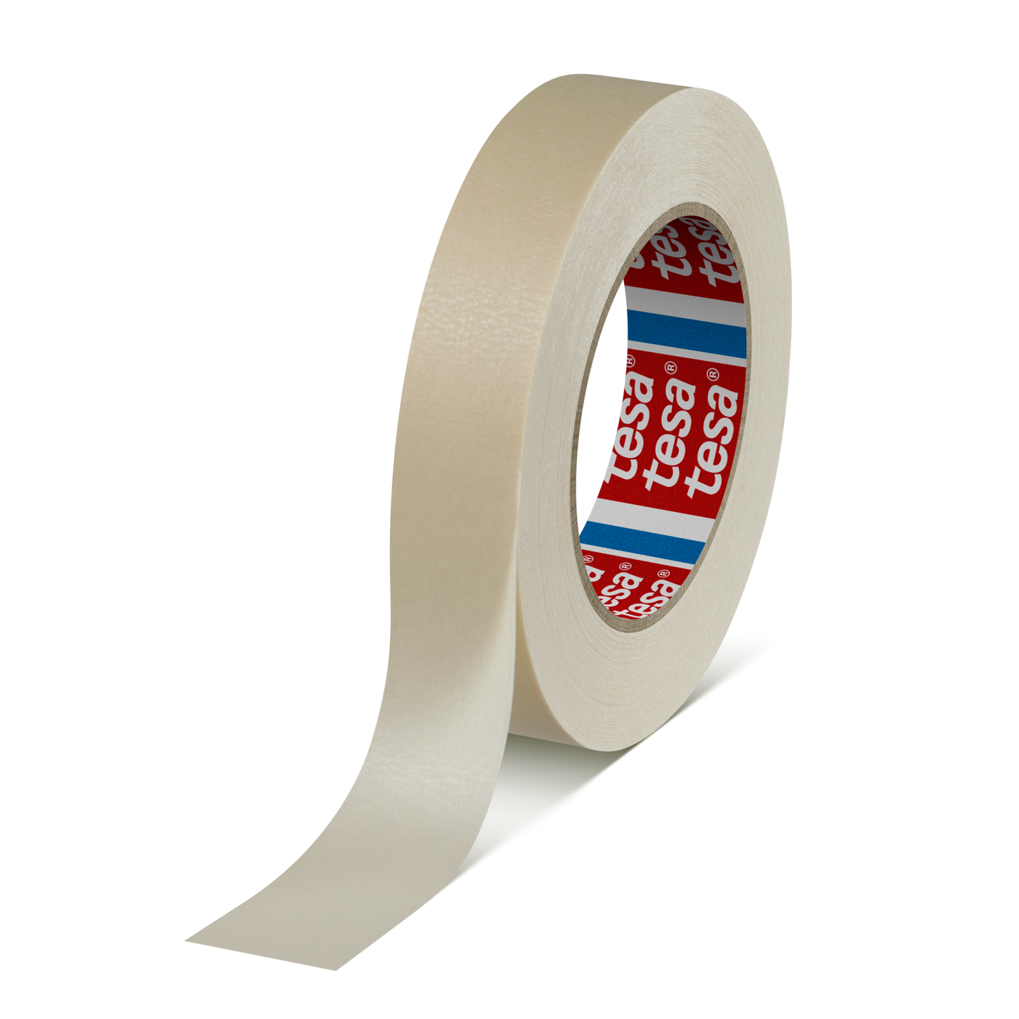 tesa® 4330 High performance paper masking tape for paintworks with oven drying up to 140 °C - tesa-4330-paper-masking-tape-oven-drying-chamois-043300001800-pr.png