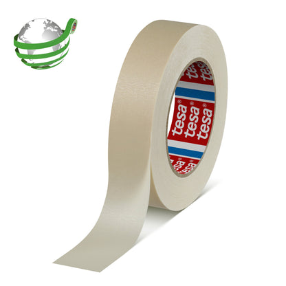 tesa® 4330 High performance paper masking tape for paintworks with oven drying up to 140 °C - tesa-4330-paper-masking-tape-oven-drying-chamois-043300002000-pr-with-marker.jpg