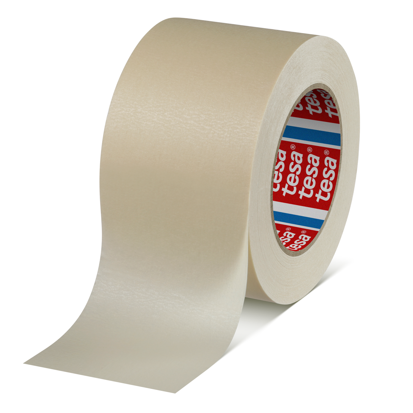 tesa® 4330 High performance paper masking tape for paintworks with oven drying up to 140 °C - tesa-4330-paper-masking-tape-oven-drying-chamois-043300002800-pr.png