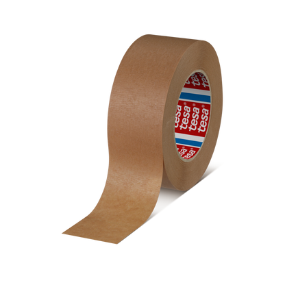 tesa® 4341 High Temperature-resistant Masking Tape for Paint-spraying with Subsequent Oven-drying up to 140 °C - tesa-4341-high-temperature-masking-tape-brown-043410000600-pr.png
