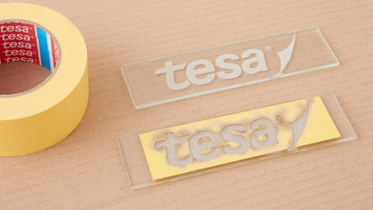 tesa® 4434 tesa® 4434 Flatback Paper Masking Tape for Sandblasting, Protection, and Reinforcement - tesa-4434-stencil-material-for-sandblasting-protection-step7of7-ap.jpg