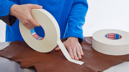 tesa® 4974 Double-sided tape with fabric backing - tesa-4974-double-sided-tape-fabric-backing-smooth-leather.jpg