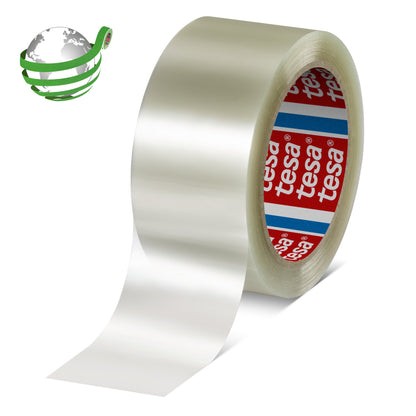 tesa® 60412 Recycled Polyester Packaging Tape - tesa-60416-recycled-pet-packaging-tape-transparent-with-marker.jpg