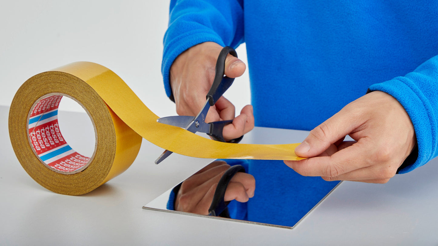 tesa HAF® 8401 tesa HAF® 8401 Amber Reactive HAF Mounting Tape (200 µm) - tesa-8401-reactive-haf-mounting-tape-step1of6.jpg
