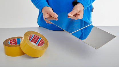tesa HAF® 8401 tesa HAF® 8401 Amber Reactive HAF Mounting Tape (200 µm) - tesa-8401-reactive-haf-mounting-tape-step6of6.jpg