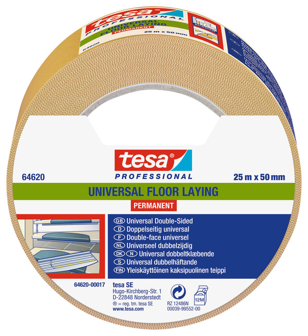 tesa® Professional 65540CWT Double-sided carpet laying tape - tesa 4042448019660 64620-00017 li490 front pa.jpg