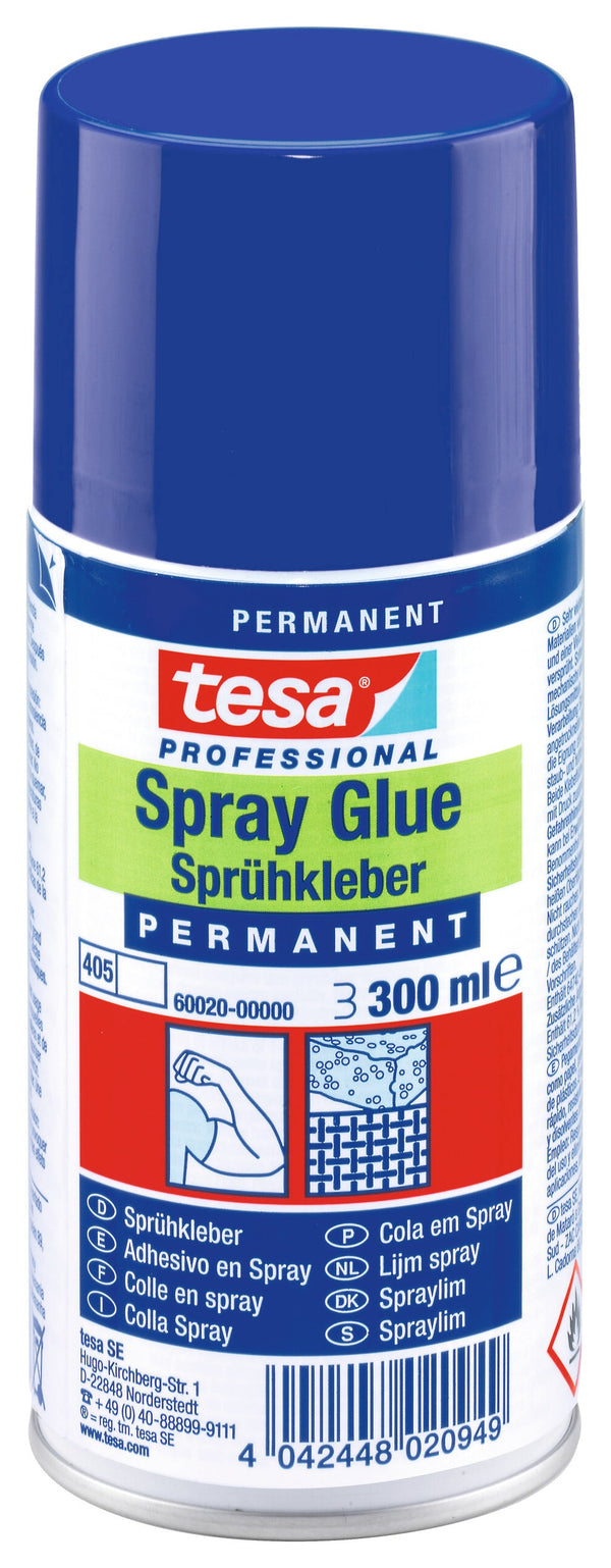 tesa® Professional 60020 Spray glue for many kinds of applications in the crafts