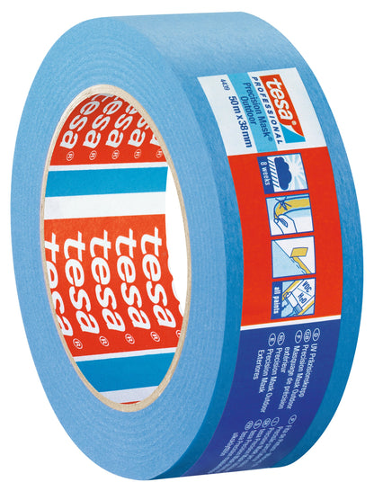 tesa® Professional 4439 Waterproof masking tape for precise and flat paint edges outdoors - tesa 4042448036087 04439-00003 li602 right pa.jpg
