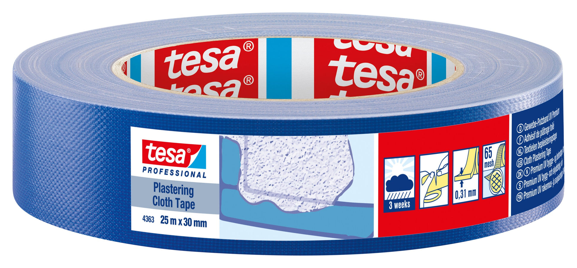 tesa® Professional 4363 Plastering Cloth Tape PV2 - tesa 4042448061805 04363-00002 li490 front pa.jpg