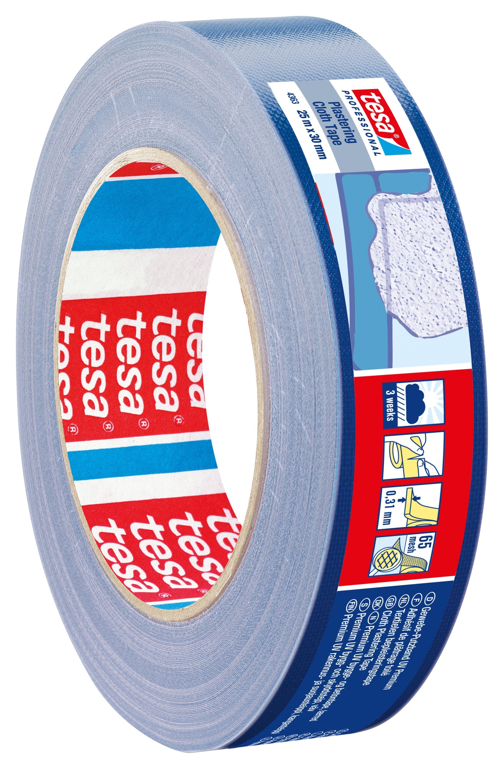 tesa® Professional 4363 Plastering Cloth Tape PV2 - tesa 4042448061805 04363 00002 li490 right pa.jpg