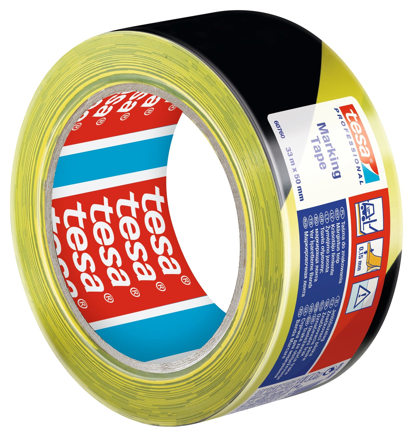 tesa® Professional 60760PRO Floor marking tape / hazard tape - tesa 4042448085740 60760-00087 li602 right pa.jpg