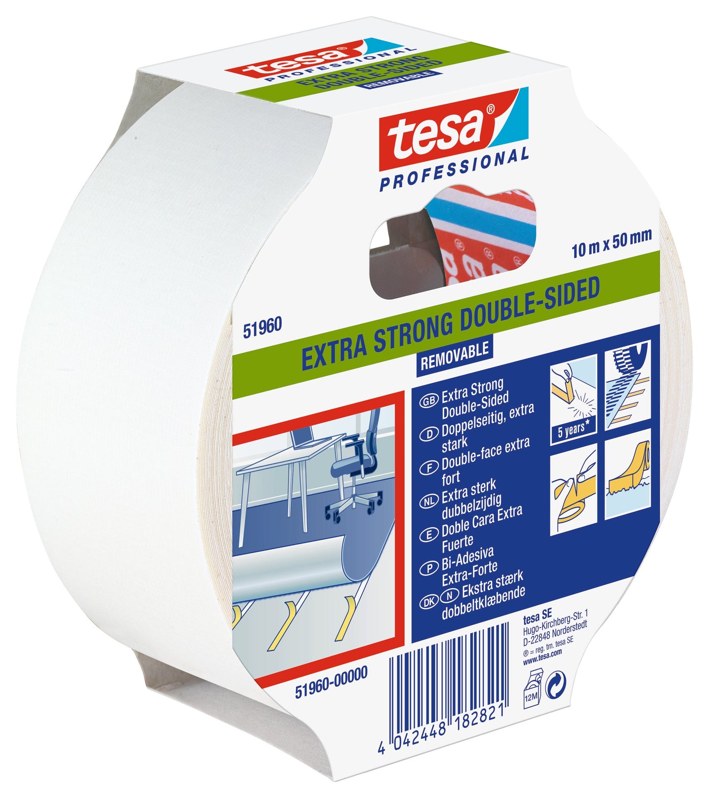 tesa® Professional 65532CTP Double-sided carpet tape for professional users - removable - tesa 4042448182821 51960-00000 li491 left pa.jpg