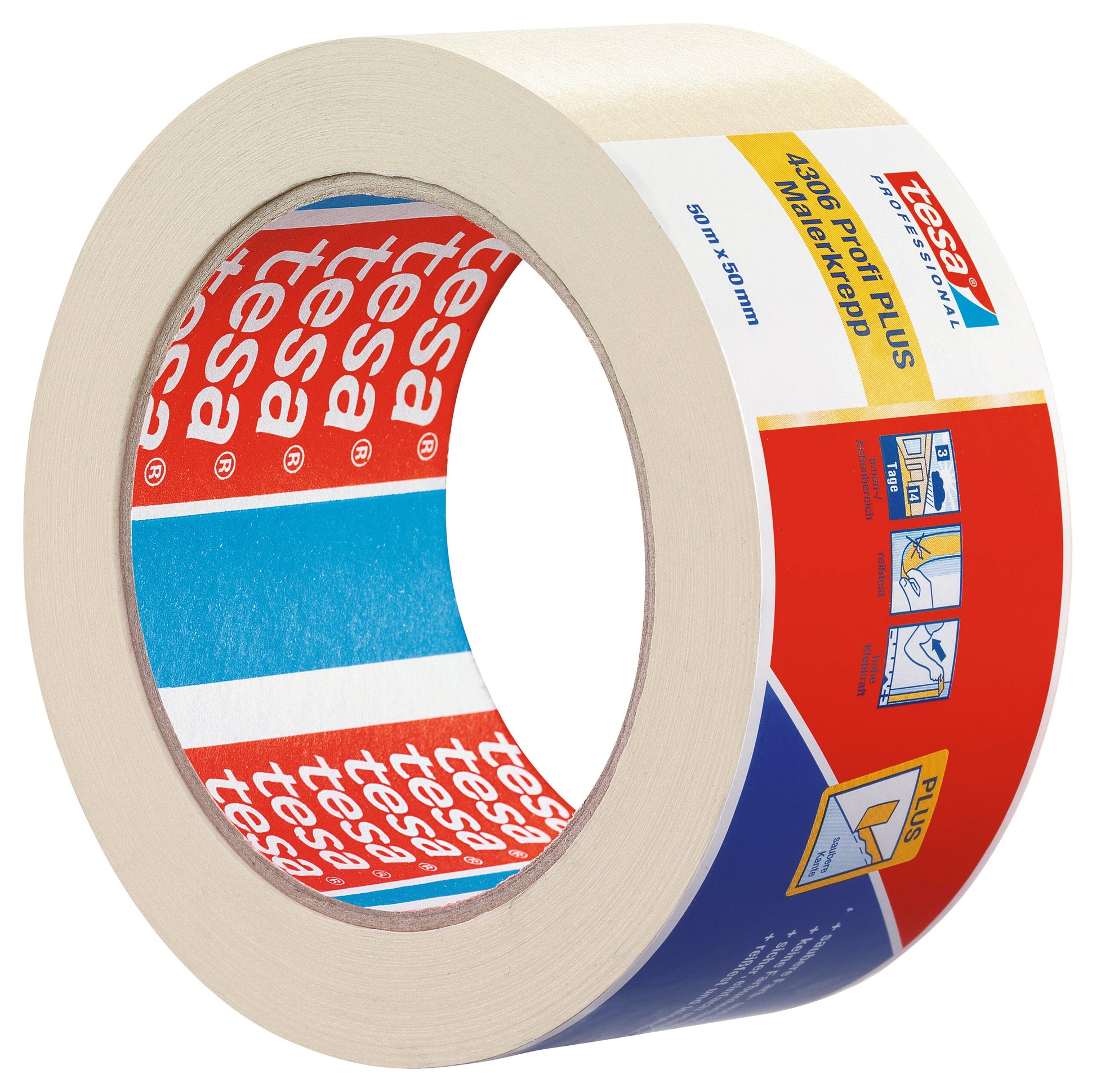 tesa® Professional 74306 Premium Painters tape for indoor painting applications - tesa 4042448273727 04306-00046 li117 right pa.jpg