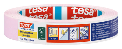 tesa® 64333 High grade paper masking tape for precise and flat paint edges on sensitive surfaces - tesa 4042448280978 04333-00017 li401 front pa.jpg