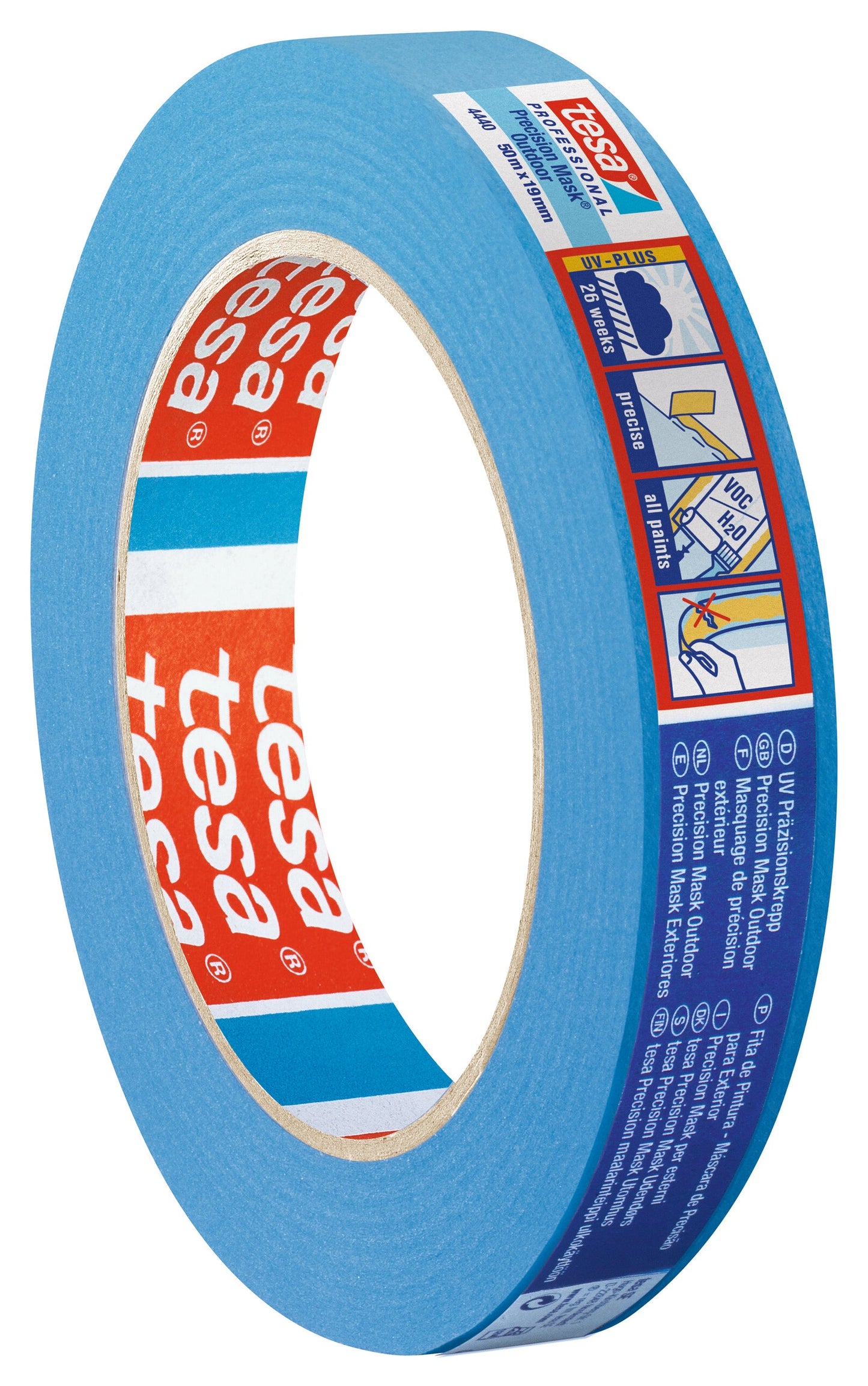 tesa® Professional 4440 Painter's tape for professional paint jobs outdoors - tesa 4042448361417 0444-000000 li401 right pa.jpg