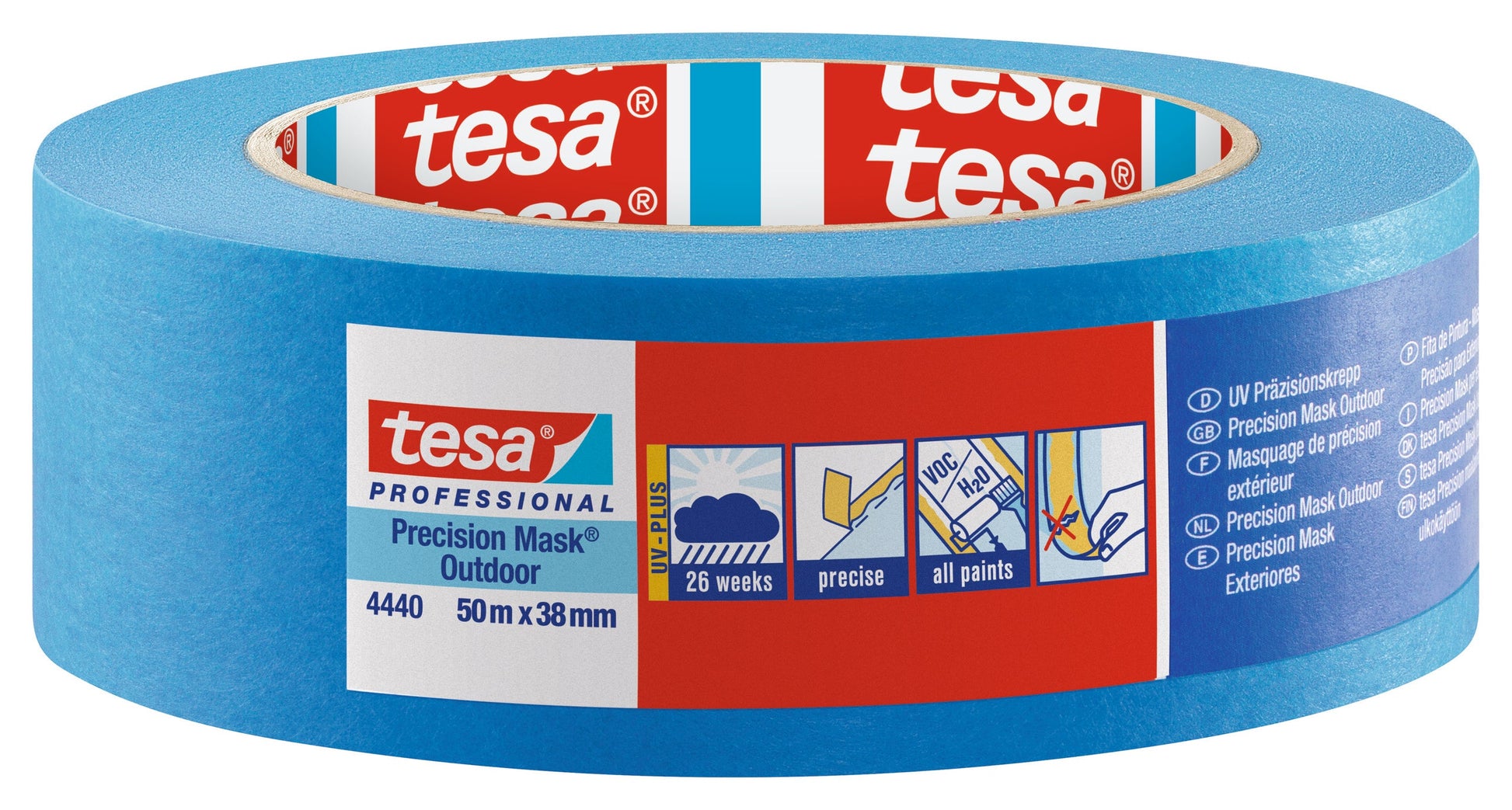 tesa® Professional 4440 Painter's tape for professional paint jobs outdoors - tesa 4042448361448 04440-00003 li401 front pa.jpg
