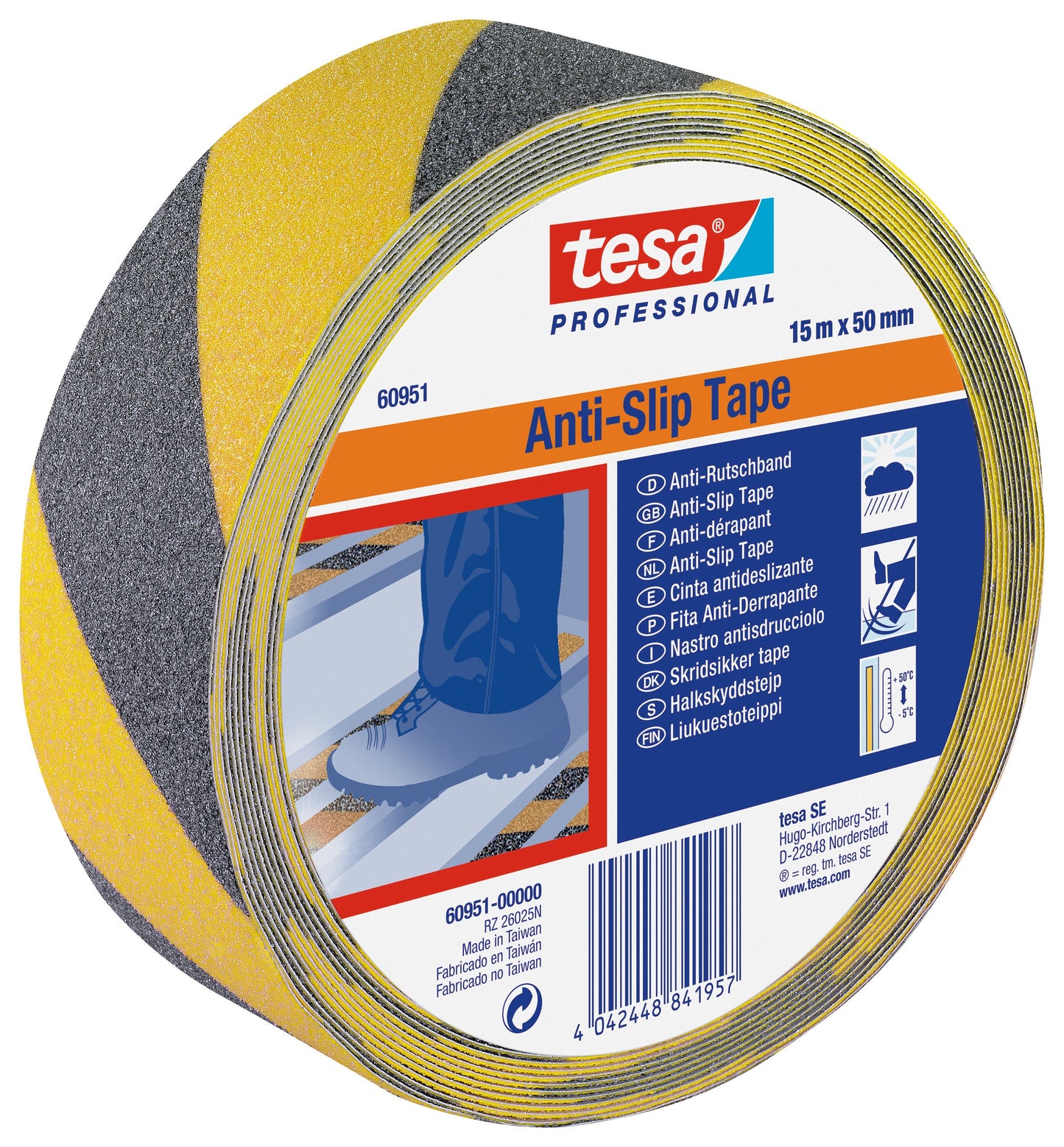 tesa® Professional 65538PRO Anti slip tape - black / yellow - tesa 4042448841957 60951-00000 li602 left pa.jpg