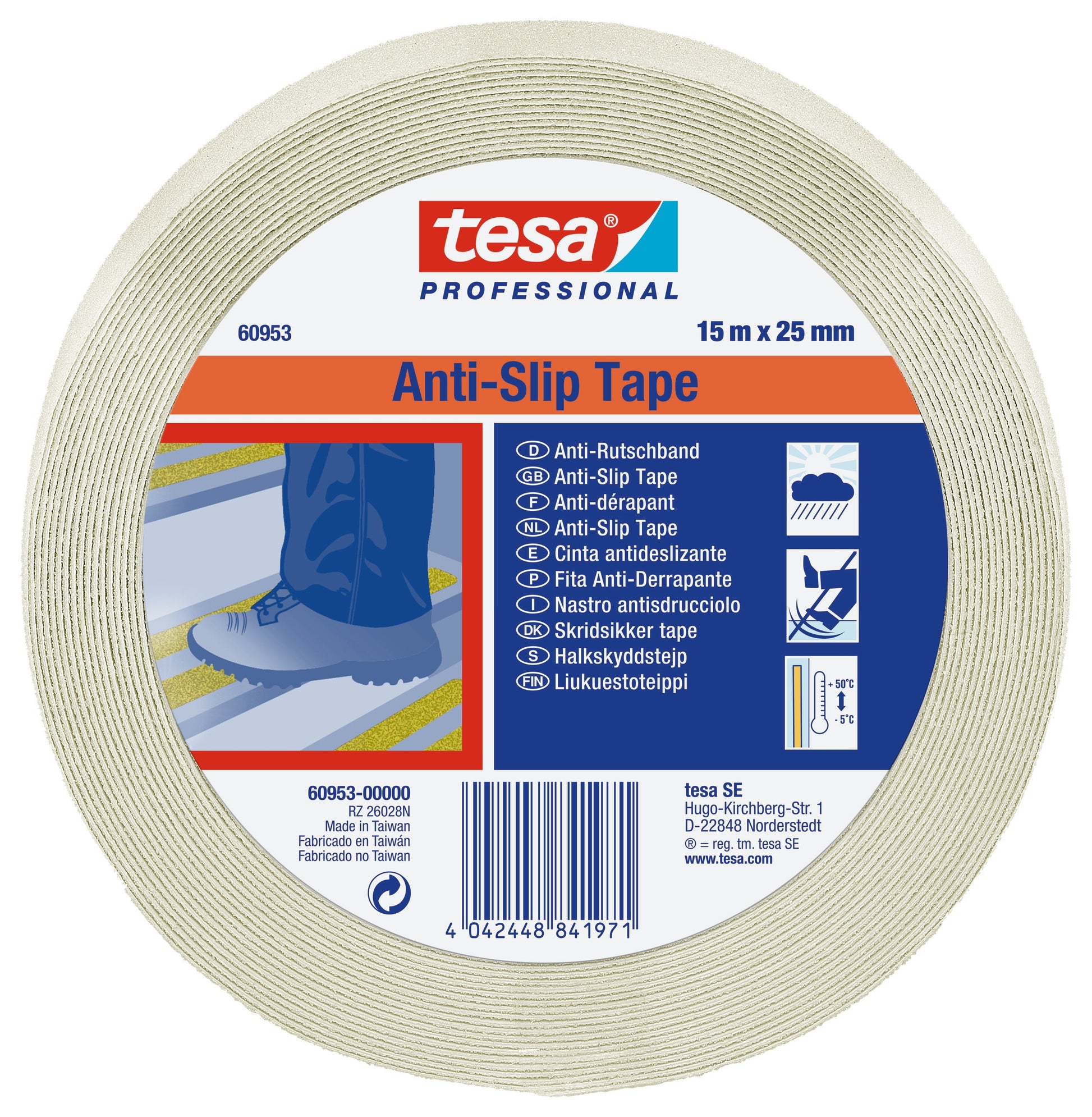 tesa® Professional 60953 Anti-slip tape Glow in the dark - tesa 4042448841971 60953-00000 li401 front pa.jpg