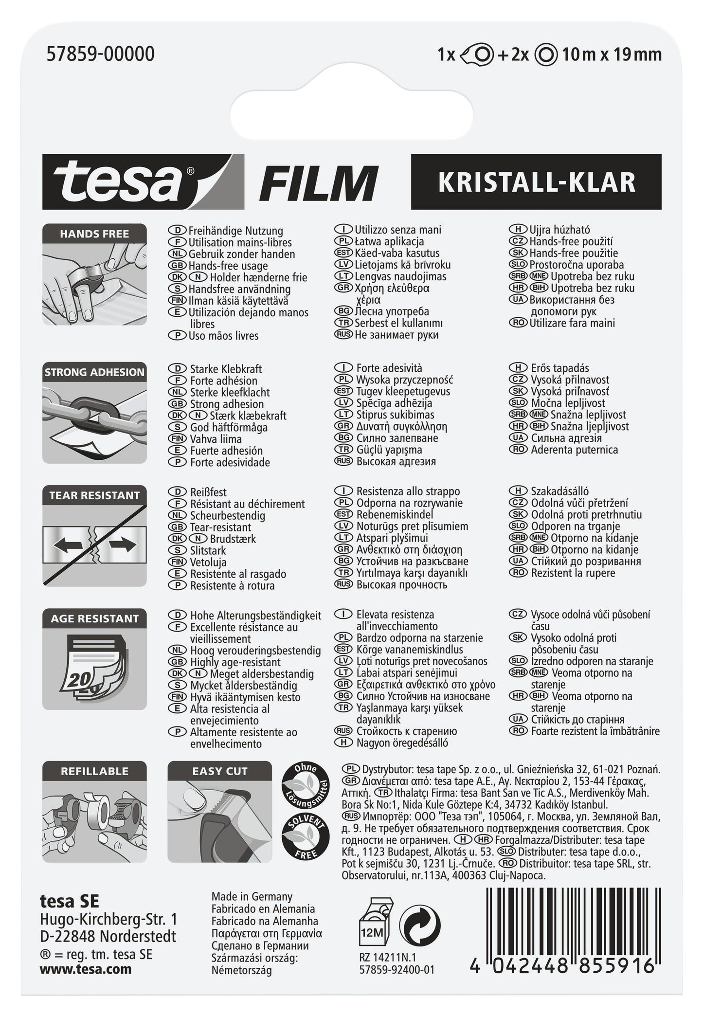 tesafilm® TESAFILM MINI DISPENSER  - tesa 4042448855916 57859-00000 li400 back pa.jpg