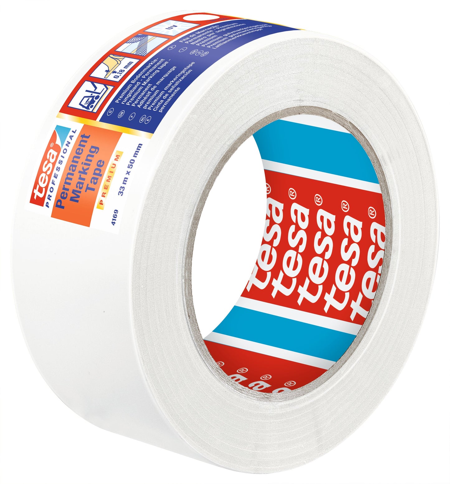 tesa® Professional 4169PRO Premium floor marking tape - tesa 4042448859013 04169-00056 li401 left pa.jpg