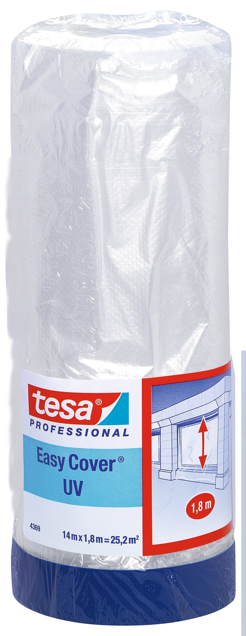 tesa® Professional 4369 Masking film with special outdoor cloth tape - tesa 4042448874863 04369-00011 li602 front pa.jpg