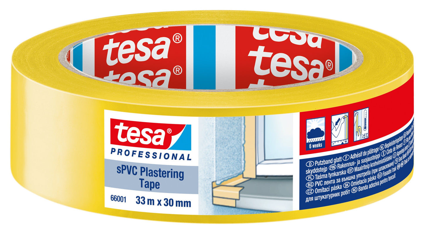 tesa® Professional 66001PRO Robust sPVC Plastering tape - tesa 4063565017865 66001-00000 li490 front pa.jpg