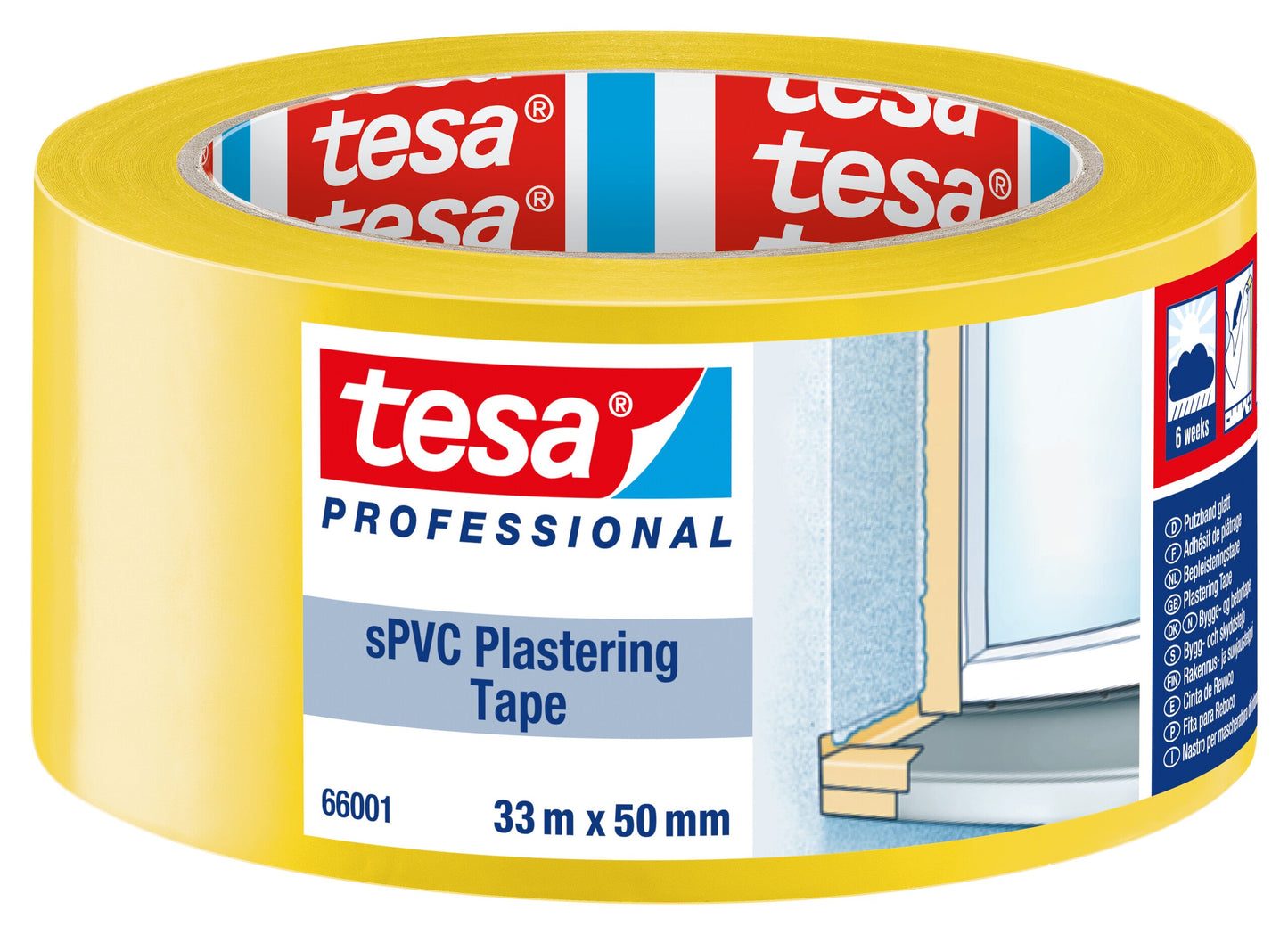 tesa® Professional 66001PRO Robust sPVC Plastering tape - tesa 4063565017872 66001-00001 li490 front pa.jpg
