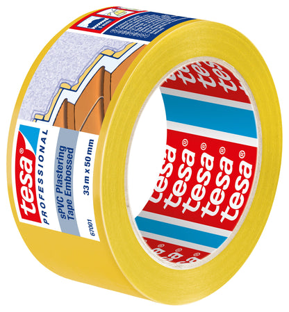 tesa® Professional 67001PRO sPVC Plastering Tape Embossed - tesa 4063565017919 67001-00001 li490 left pa.jpg