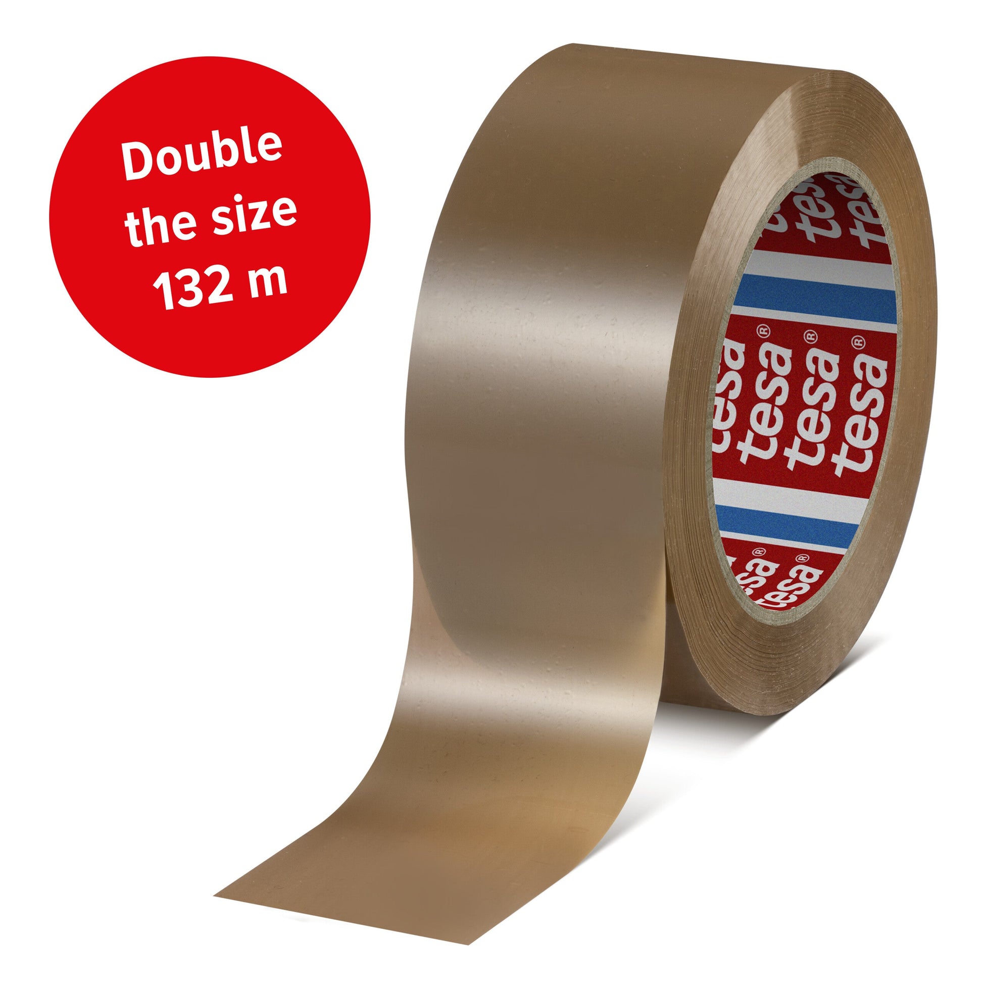 tesa® 60418 Thin recycled PET packaging tape with synthetic rubber adhesive - tesa 60418-00004 left pr en.jpg