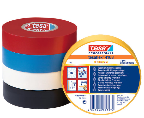 tesa® Professional 4163PRO Multifunctional soft PVC insulating tape – ideal for electric installations - tesa 65513 as.jpg