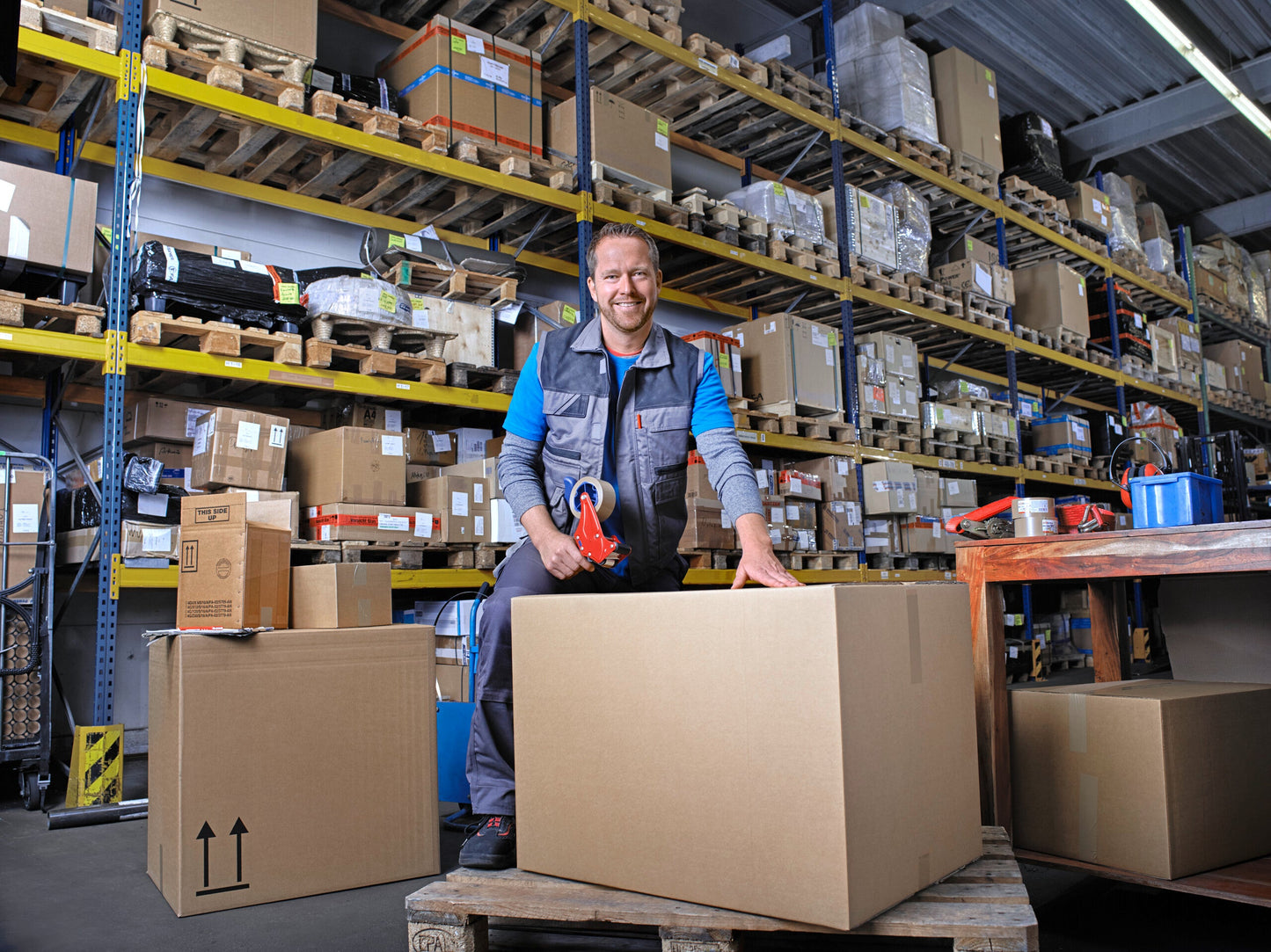 tesapack® 56402D Packaging Hand Dispenser Superior Snapshot 50 - tesapack testimonial logistic.jpg