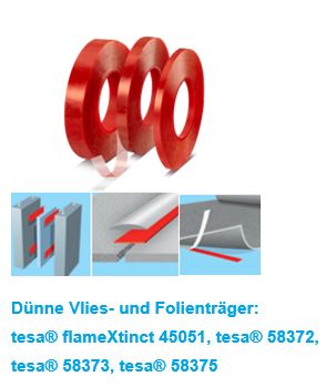 tesa-flameXtinct-vlies-folientraeger